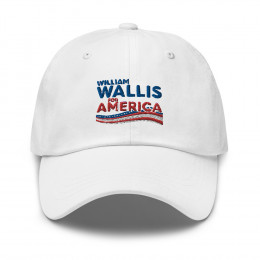 9c)William Wallis For America - Dad Hat