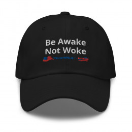 4) Be Awake Not Woke - Dad hat